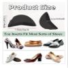 1-4Pairs Sponge Forefoot Insert Pad for Women High Heels Toe Plug Half Sponge Shoes Cushion Feet Filler Insoles Anti-Pain Pads(1Pair-Beige) view 4