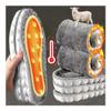 2PCS Soft Cashmere Snow Boots Padding Winter Warm Plush Insoles Women Men Thicken Thermal Shoe Pads Self Heated Sports Inserts(Gray,39-40) view 2