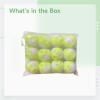 boxoon Dog Hair Catcher 12 Pcs Pet Hair Remover, Dryer Balls 1.4 In / 3.5 Cm Plastic Mustard White, Suitable Clothing Various Easy Use High Durability view 2