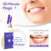 Teeth Whitening Strips - Purple Tooth whitening for Sensitive Teeth - Tooth Stain Removes Stubborn Stains - TeethWhiten Combining Whiter Teeth Colour Correction Mild 14 Strips 7 Treatments view 2