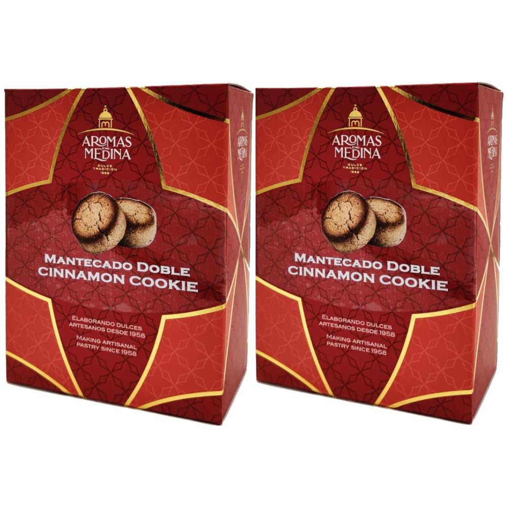 Artisan Cinnamon Mantecados from Spain 300g (Pack of 2)