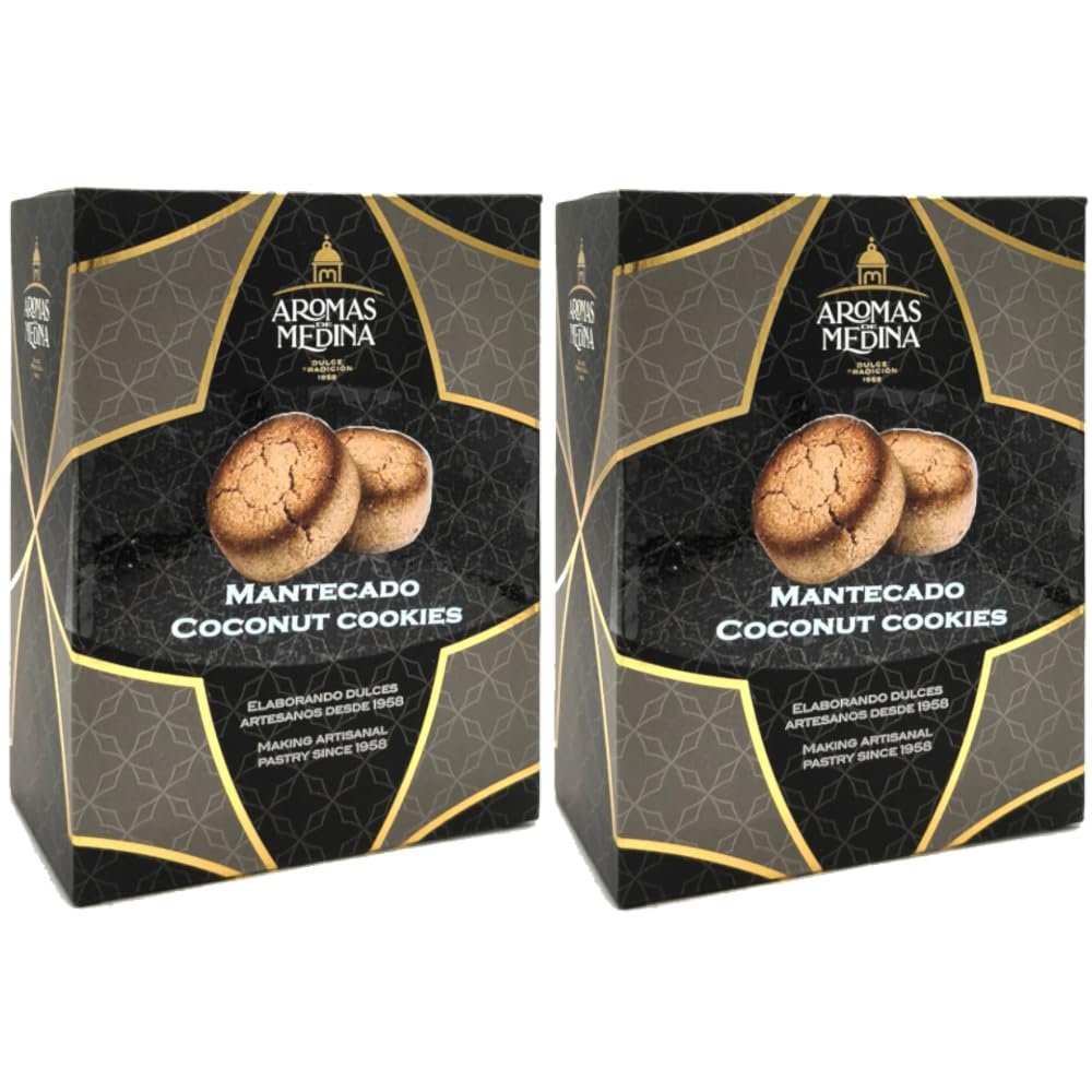 Artisan Coconut Mantecados from Spain 300g (Pack of 2)