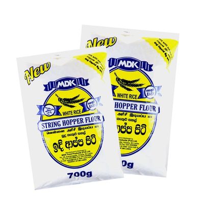 MDK White String Hopper Flour 700G White Rice Idiyappam Flour Easy To Mix Product Of Srilanka Pack Of 2