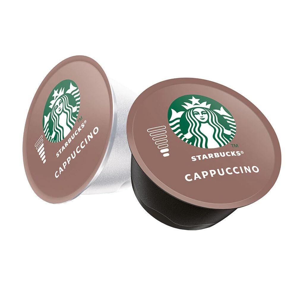 STARBUCKS Cappuccino Dolce Gusto | Cappuccino Coffee Pods | 36 Capsules, Sold Loose | Sold by Bargain Hub