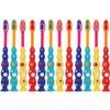 SEWOART 12pcs Boys and Girls Cartoon Toothbrush Soft Brush Heads Suction Cup Boy Girl Manual Toothbrush view 1