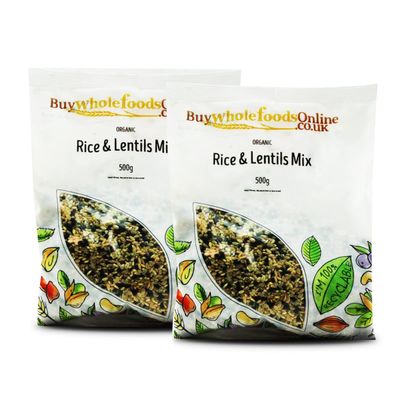 Organic Rice & Lentils Mix 1kg (BWFO)