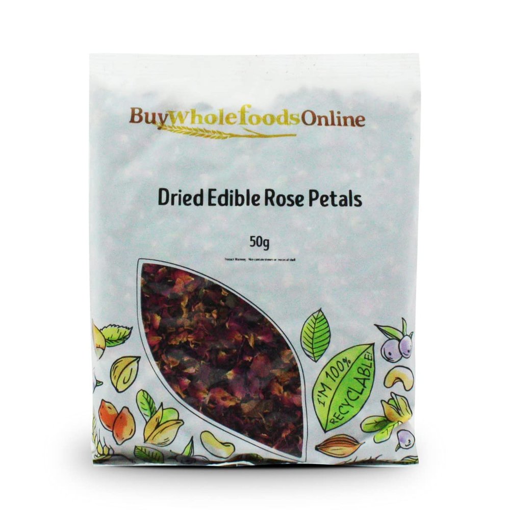 Dried Red Rose Petals 50g (BWFO)