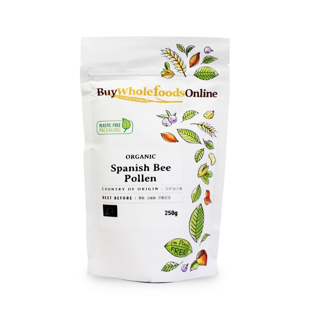 Organic Spanish Bee Pollen 250g (BWFO)