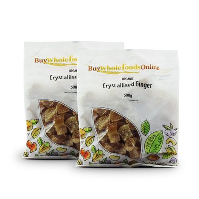 Organic Crystallised Ginger 1kg (BWFO)