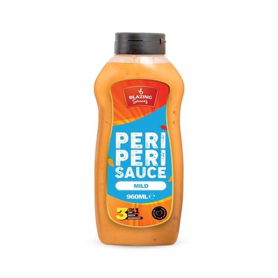 Blazing Mild Peri Peri Sauce Perfect for Chicken & Meat. Dipping/Tossing/marin