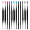 IWOWHERO 12pcs Reusable Earwax Removal Kit with Double-Sided Silicone Spiral Ear Spoons and Silicone Brush, Effective Ear Cleaning Tool for Home and Office Use, Flexible and Portable view 1