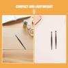 IWOWHERO 12pcs Reusable Earwax Removal Kit with Double-Sided Silicone Spiral Ear Spoons and Silicone Brush, Effective Ear Cleaning Tool for Home and Office Use, Flexible and Portable view 3