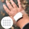 GARVALON 12 Rolls Breathable Adhesive Tape for Wound Care Transparent PE Skin-Friendly Bandages High Adhesion Flexible Stretchable for Secure Dressing Fixing Each view 4