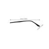 HAPINARY Anti-Allergy Metal Glasses Arms Replacement Thin Eyeglass Temple Legs for Sunglasses and Eyewear Eyeglass Replacement Arms for Sensitive Skin view 2