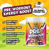 Muscle Moose Zero Itch Pre-Workout Powder, Fruit Candy, 280 g view 2