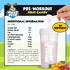 Muscle Moose Zero Itch Pre-Workout Powder, Fruit Candy, 280 g view 4