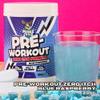Muscle Moose Pre-Workout Zero Itch 280g - Blue Raspberry view 2