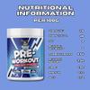 Muscle Moose Pre-Workout Zero Itch 280g - Blue Raspberry view 4