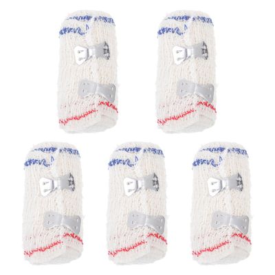Toyvian 5Pcs White for Sports Protection and First Aid, Breathable Spandex Material with Good Elasticity, Practical Wraps for Running and Fitness