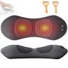 3-in-1 Back Massager, Triple Fusion Pillow for Back Pain Relief, Triple Fusion Spine Pain PillowSpine, Ergonomic Contour for Neck, Shoulders and Back, Unisex (Dual-Classic Gray) view 1
