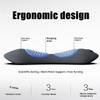 3-in-1 Back Massager, Triple Fusion Pillow for Back Pain Relief, Triple Fusion Spine Pain PillowSpine, Ergonomic Contour for Neck, Shoulders and Back, Unisex (Dual-Classic Gray) view 2