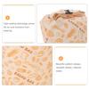 IMIKEYA Cotton Beeswax Bread Bags for Homemade Sourdough Reusable Food Storage Pouch Keep Freshness view 3