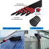 QUSYZD Window Cleaning Wand, Water Feeding Telescopic Brush for Pv Panel Cleaning - 12m/40ft, Roof Cleaning Tool Window Cleaner Kit,35cmbrushhead-6M/20FT,35cmbrushhead-9M/30FT view 4