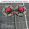 QUSYZD Electric Solar Panel Cleaning Tool, Telescopic Water Fed Washing Tool, 70Cm Rotating Window Cleaning Pole, Photovoltaic Cleaning Kit,3.6M,7.2M,3.6m view 3