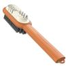 2 in 1 Scrub Suede Shoe Brush,Suede Shoe Brush and Eraser,Suede Leather Cleaning Brushes with Soft Bristle Brush for Sneakers,Nubuck Bags,Jacket,Purse (Orange) view 1