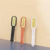 2 in 1 Scrub Suede Shoe Brush,Suede Shoe Brush and Eraser,Suede Leather Cleaning Brushes with Soft Bristle Brush for Sneakers,Nubuck Bags,Jacket,Purse (Orange) view 3