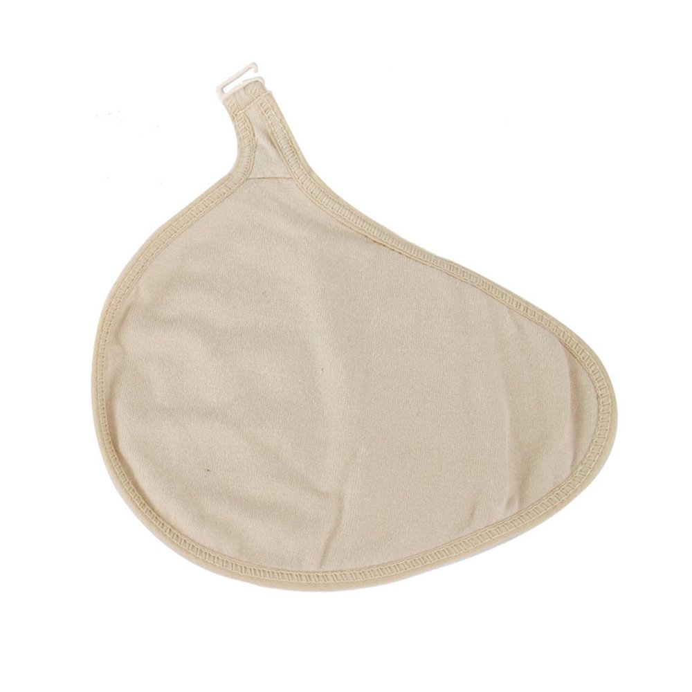 WOVEBIUS Silicone Breast Protective Pocket Cotton Protect Pocket for Mastectomy Women XL Left