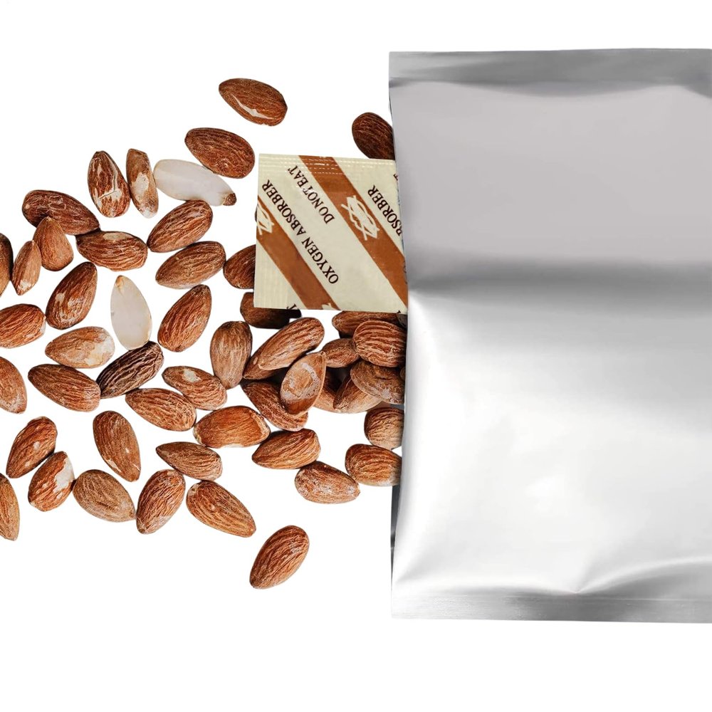 Oxygen Absorbers - Fresh Food Storage Packs | Long-Term Preservation Sachets For Homemade Jerky, Dried Fruit, Rice | Moisture Control Bags Keep Foods Flavorful, Crisp, Safe