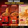 Nong shim Shin Ramyun Korean Noodles Variety Pack of 3 Flavours (15 Packs Total) Super Spicy, Toomba Creamy Stir-Fry & Kimchi Ramen Instant Korean Ramen Noodles Multipack for Quick Meals & Snacks view 3