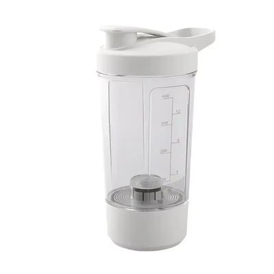 Bosiyrggrl USB Rechargeable Portable Electric Protein Shake Bottle 450ml Multipurpose Blender Mixer Cup Blender Mixer Cup for Fitness