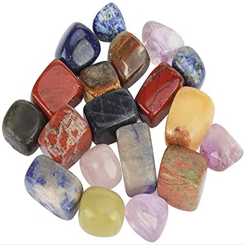 100g Tumbled Polished Natural Quartz Crystal Stones Mixed Color Balance Meditation Jewelry Sets