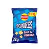 Shopior Crisps Variety Flavours Multipack | Snack Box for Parties, Lunchboxes & Sharing (Walkers Squares Salt & Vinegar - PMP 1.35, 72g x 18 Packs) view 2