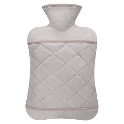 GWAWG Large Hot Water Bottle with Cover 2L Hot Water Bottle with Cover Kangaroo Pocket Leak-Proof Bed Design for Hands, Feet, Shoulders, Neck, Abdomen, Legs