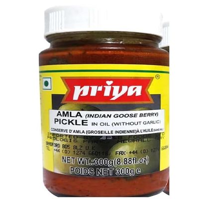 Amla Pickle FromPriya Indian gooseberry condiment Product from India 300g Pack of 1