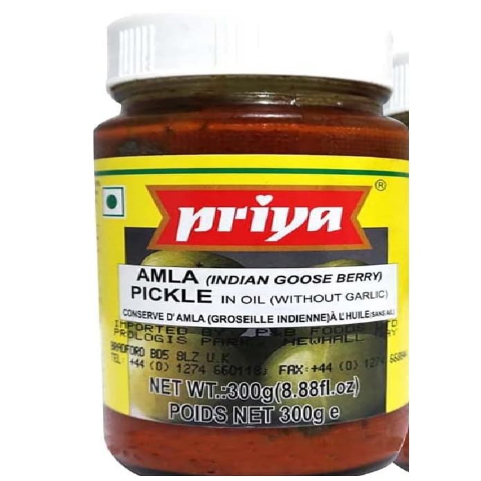 Amla Pickle FromPriya Indian gooseberry condiment Product from India 300g Pack of 1