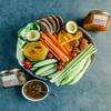 Drivers Pickles - Vegan Chutney Lover Selection Box Food Hamper. Chunky Piccalilli, Spicy Mango Chutney & Cucumber Relish with Gin Vegan & Gluten Free Hampers for Men & Women. Chutney Gift Box view 3