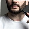 Baluue Beard Drawing Brush Beard Pen and Filling Pen for Mustache Grooming for Dye view 3