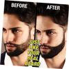 Baluue Beard Drawing Brush Beard Pen and Filling Pen for Mustache Grooming for Dye view 4