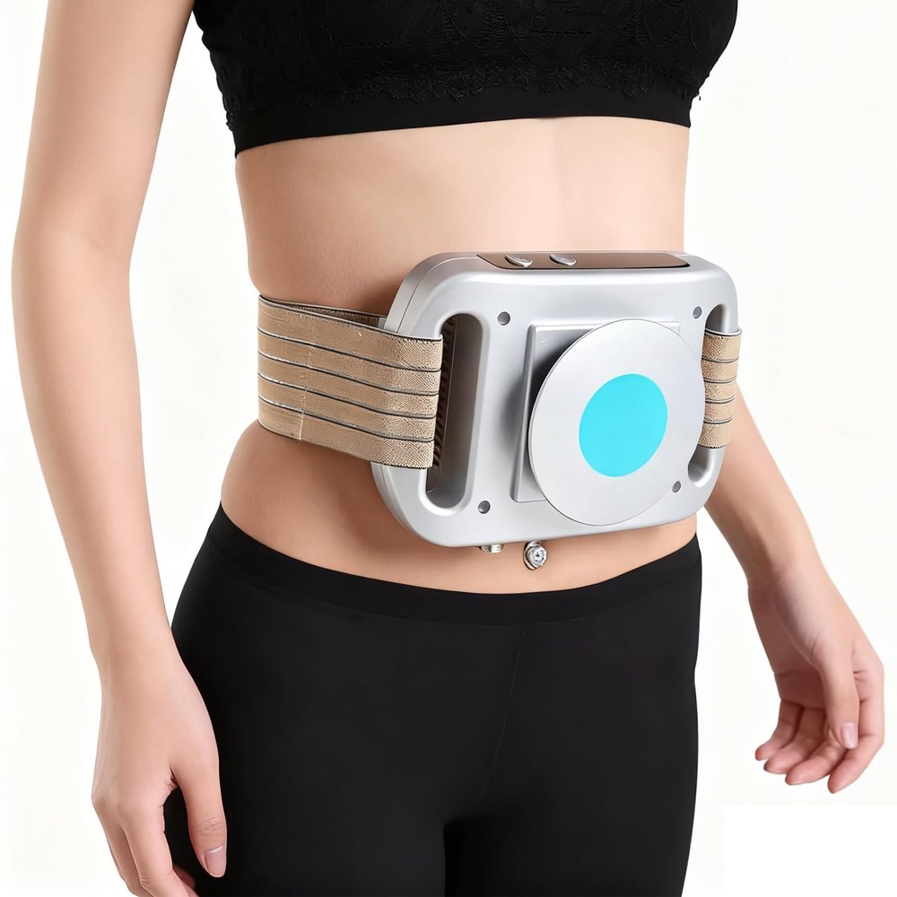 Fat Freezing Machine for Body Sculpting, Portable Cryolipolysis Device with LED Display, Reduces Fat on Abdomen, Arms, Legs, and Back