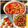 JOIYSVEN Korean-Style Spicy Stir-Fried Rice Cake Ramen (Korean Drama Recipe) - Chewy, Soft, and Flavorful with A Rich Sauce. Includes 270g Sauce Packet. view 2