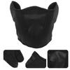Healeved Windproof Ear Warmers Face Towel Warm Neck Cover for Outdoor Reusable Facial Mask for Riding Cold Weather Protection Black view 4