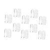 Abaodam 10 Sets Silicone Finger Toothbrush for Baby with Double-Sided Design and Soft Bristles, Includes Storage Cases for Infant Oral Care and Gentle Massage view 1