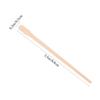 ABOOFAN 200 Pcs Wax Sticks Applicator for Body Hair Removal 88mm Wooden Waxing Sticks with 100 Thick Head and 100 Thin Head Wax Applicator Tool and Spatula for Beauty Hair Removal Care view 2