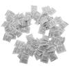 ARTSEWPLY 100pcs Safe Silica Gel Packets Moisture Absorbers for Food Storage Containers Wardrobe Dehumidifier Shoes Jewelry Books and Clothes Non-toxic Cabinet Deoxidizer view 1