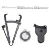 Xiuganpo Body Measurement Set with Vernier Caliper and Ruler for Body Fat Analysis, One Size, Silver and Black, 1 Set view 3