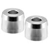 ABOOFAN 2pcs Stand Aluminium Alloy Holder for Bathroom Shower Use Convenient Storage Holder for Mens Wet Shave